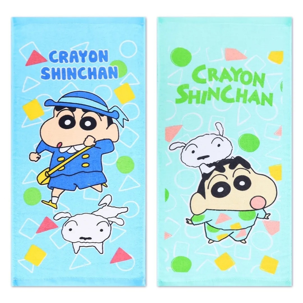 【𝑺𝒉𝒊𝒂 𝑯𝒂𝒐 夏好】現貨✨台灣製蠟筆小新純棉童巾 小毛巾 洗臉毛巾兒童毛巾 盥洗用品 100純棉-細節圖2