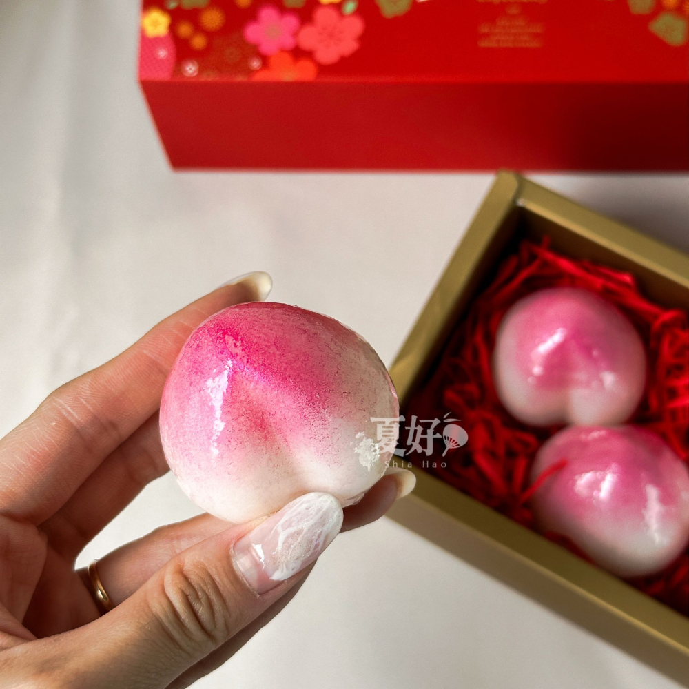 【𝑺𝒉𝒊𝒂 𝑯𝒂𝒐 夏好】壽桃造型手工皂 客製禮品禮物節慶小禮 婚禮小物二次進場 肥皂 生日禮物祝壽-細節圖4