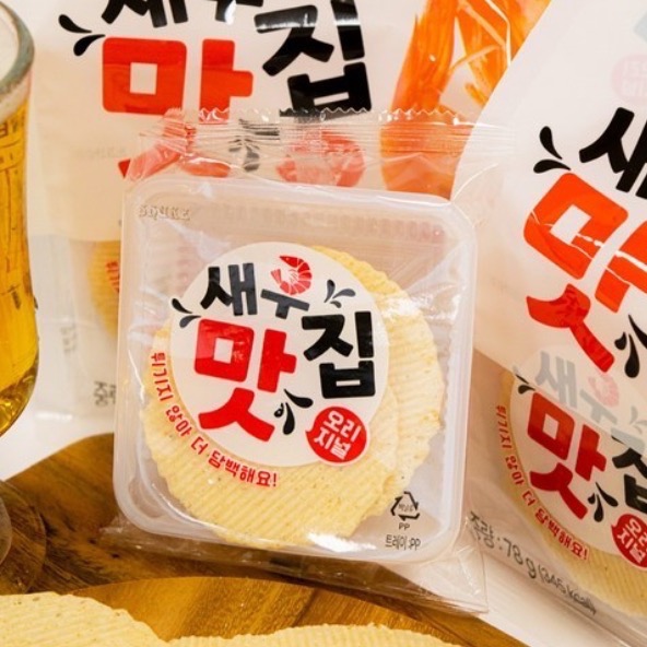 ￼🍀MCC SHOP🍀韓國🇰🇷 3mm厚蝦餅 非油炸蝦餅13g/包-細節圖2