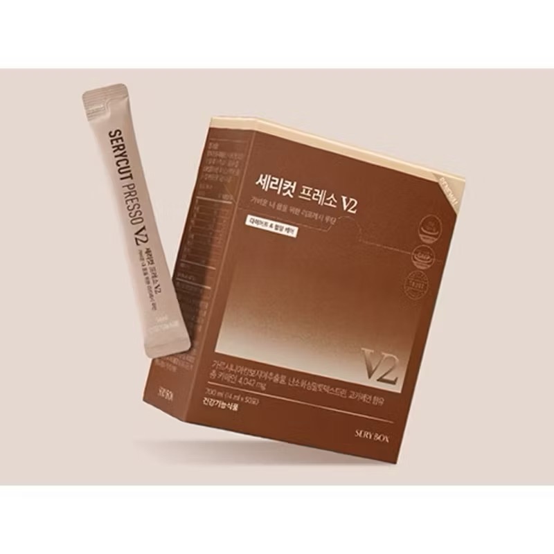 🍀MCC SHOP🍀韓國🇰🇷SeryBox SeryCut Presso V2全新升級版藤黃果咖啡50入/盒-細節圖2