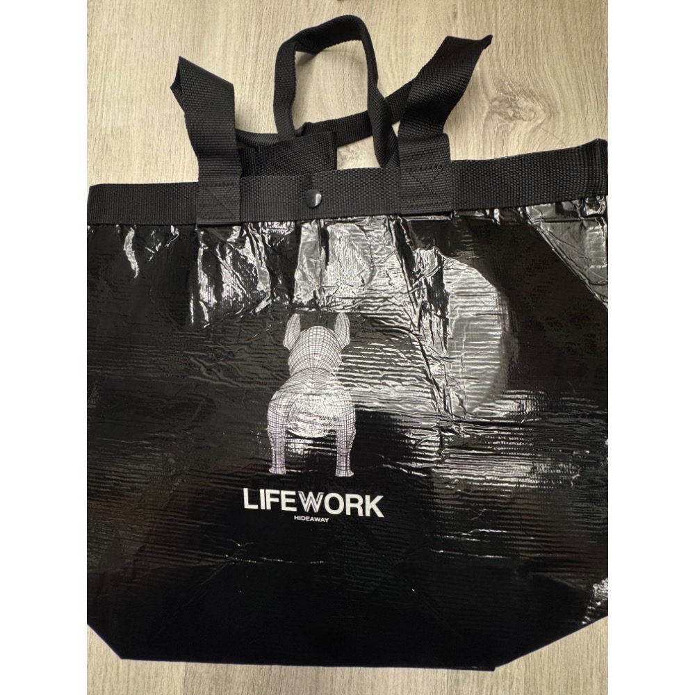 🍀MCC SHOP🍀韓國品牌LIFEWORK法鬥購物袋（大）-細節圖2