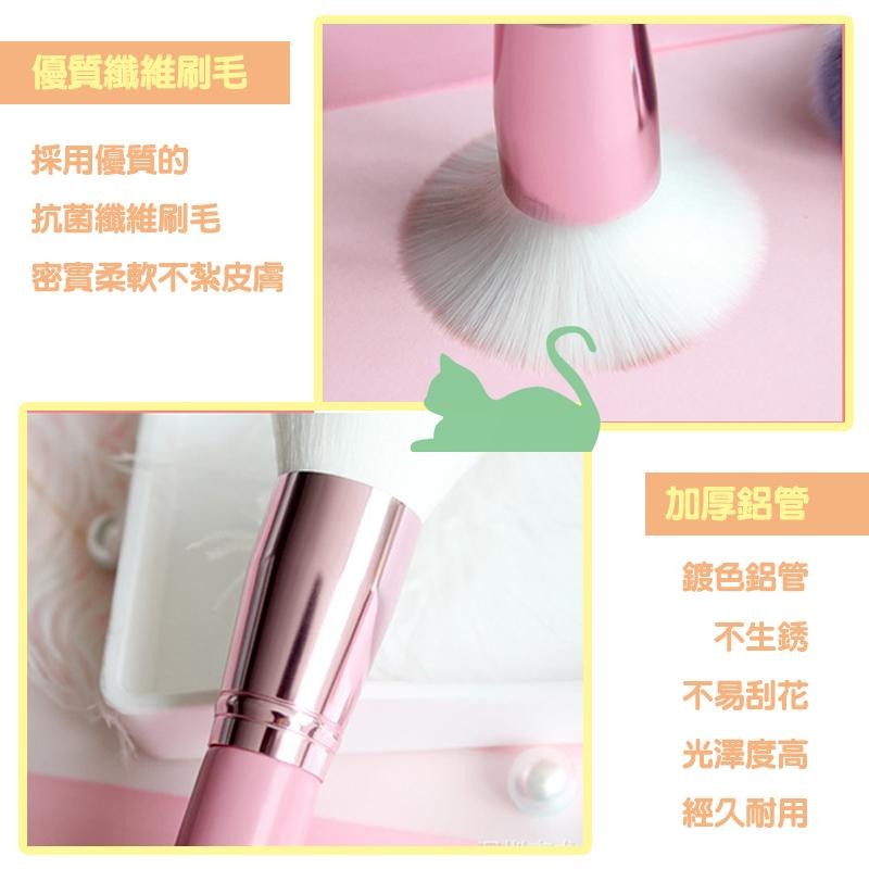 貓掌化妝刷 化妝刷 蜜粉刷 腮紅刷 粉底刷 散粉刷  遮瑕刷 打底 美甲刷 美妝 美妝工具 彩妝 可愛小物 送禮-細節圖3
