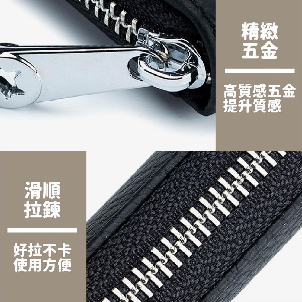 【頭層牛皮新款式】真皮短夾 日式短夾 短夾女 零錢包女 短夾 零錢包 RFID防盜刷 零錢包 皮夾 招財零錢包 錢包-細節圖3