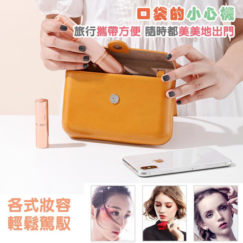 【限時特價】四合一化妝刷 伸縮化妝刷 伸縮散粉刷  唇刷 腮紅刷 小眼影刷 大眼影刷 眼影刷 美妝工具 化妝刷 刷具-細節圖8