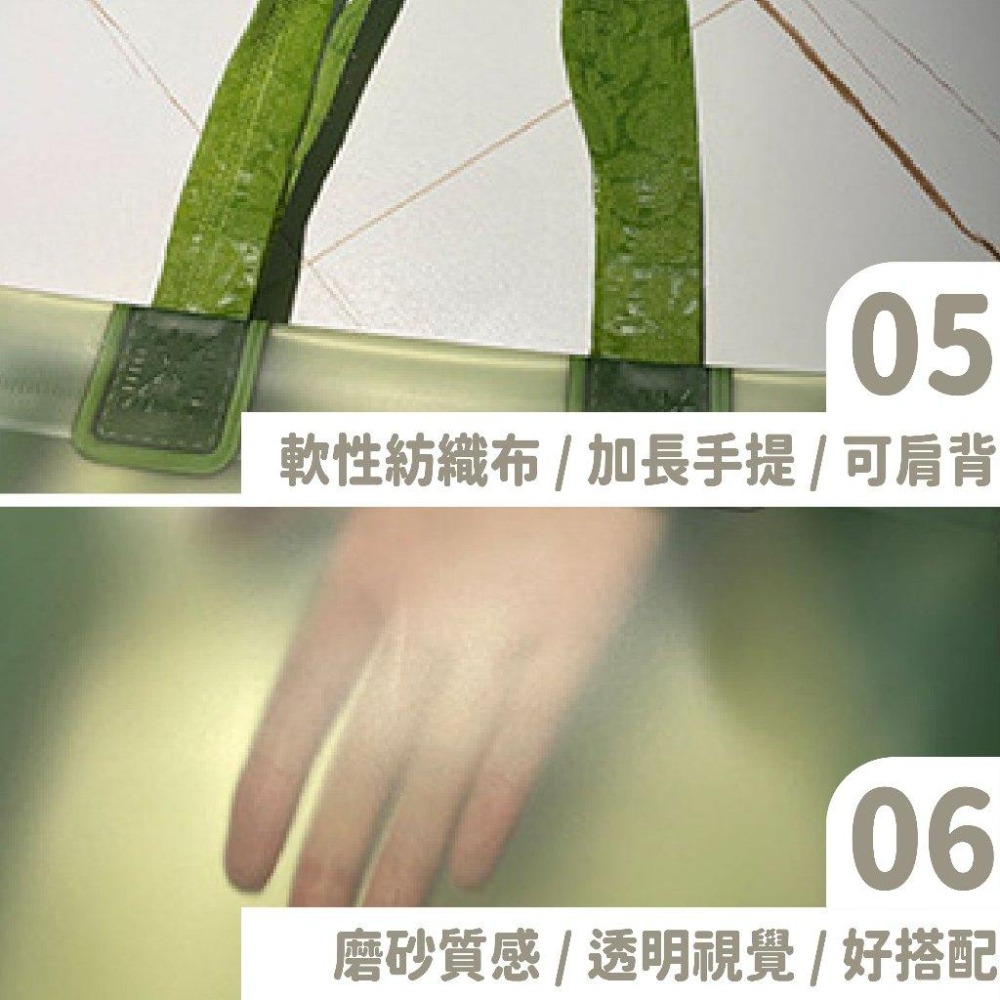 手提袋  透明防手提袋 防水手提袋 禮物袋 透明收納袋 防水包 透明防水提袋 游泳袋 沙灘袋 運動袋 購物袋 環保手提袋-細節圖7