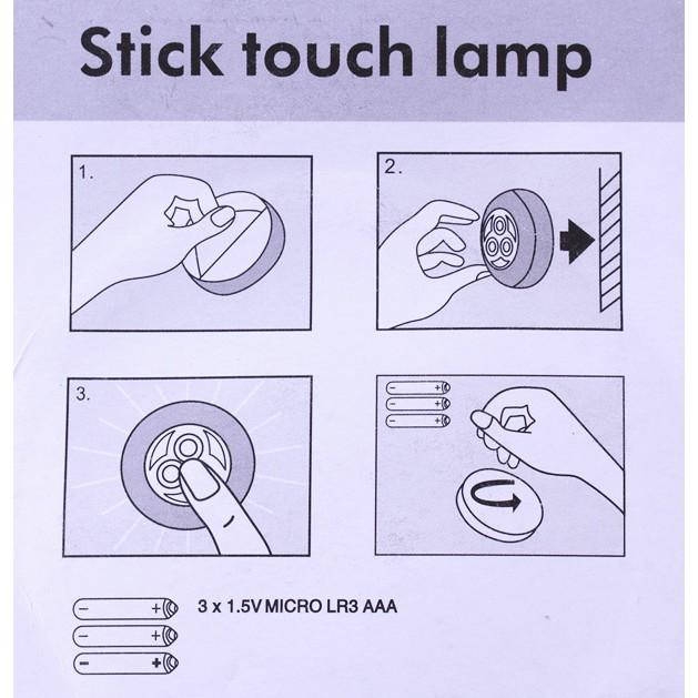 LED燈按壓式 觸摸燈 應急小夜燈 天花板牆/櫥櫃燈 迷你LED小夜燈 車廂燈 照明燈-細節圖8