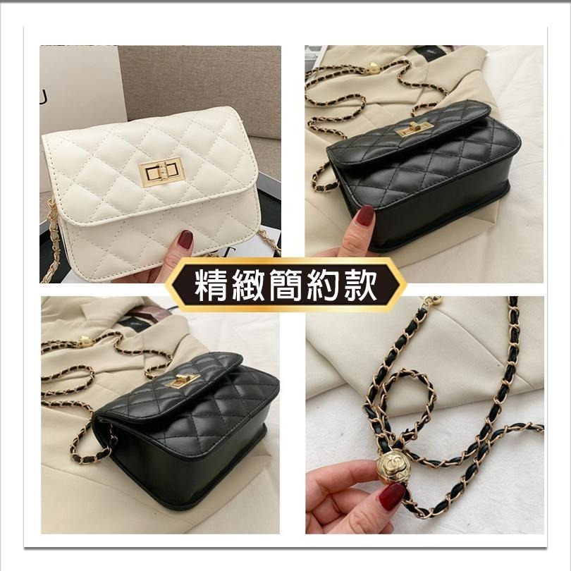 【6.5吋可放】手機包 斜背包 小香包 小廢包  側背包 菱格手機包 手機掛繩 小方包 鏈條包包 斜挎包 單肩包 斜背包-細節圖8