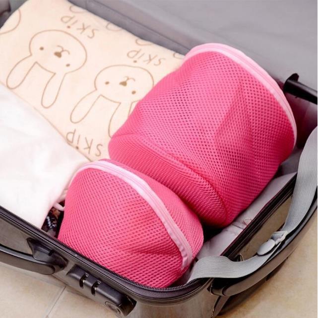 內衣洗衣袋 胸罩袋洗衣袋 雙層加厚細網內衣護洗袋 內衣洗護袋 防變形洗衣袋 雙層護洗袋 折疊洗衣網 圓筒洗衣袋 洗衣袋-細節圖7