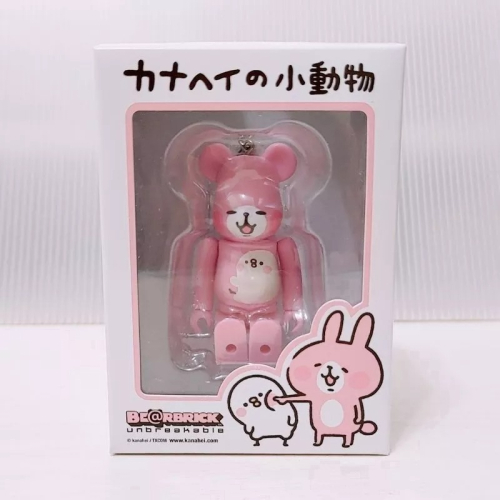 日本商品 現貨 卡娜赫拉的小動物 庫柏力克熊 BE@RBRICK 100% 吊飾 掛飾 公仔 兔兔 P助