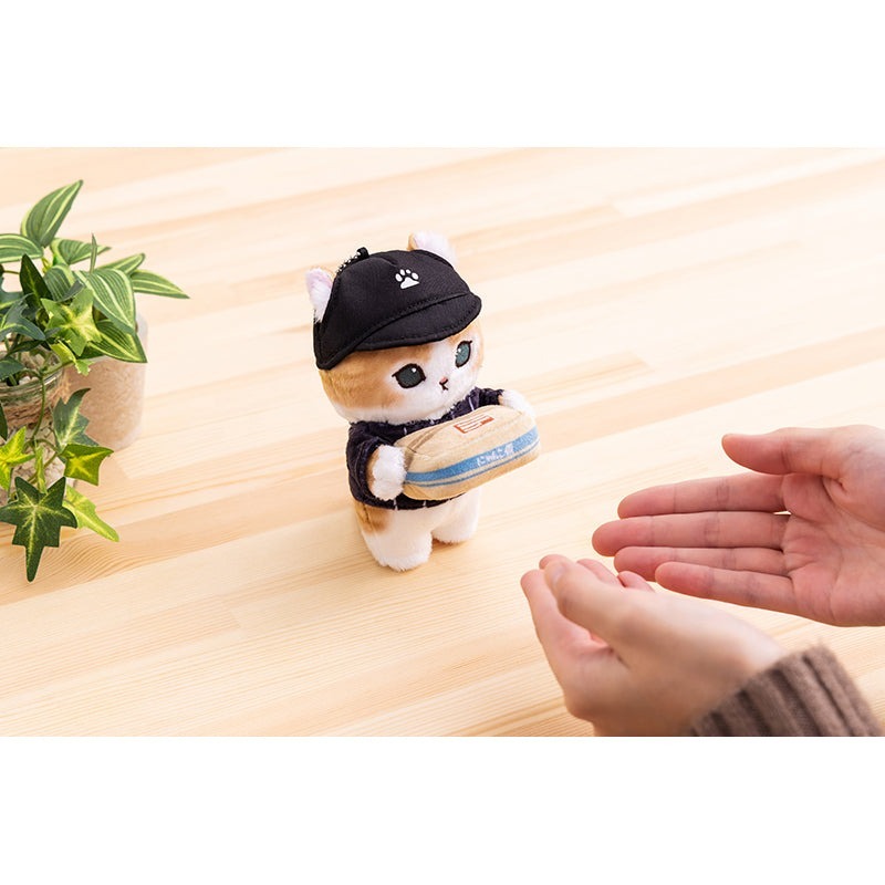 日本商品 現貨 mofusand☘️快遞貓 布偶吊飾☘️宅配 包裹 送貨 娃娃 玩偶 限定販售 貓福珊迪-細節圖3