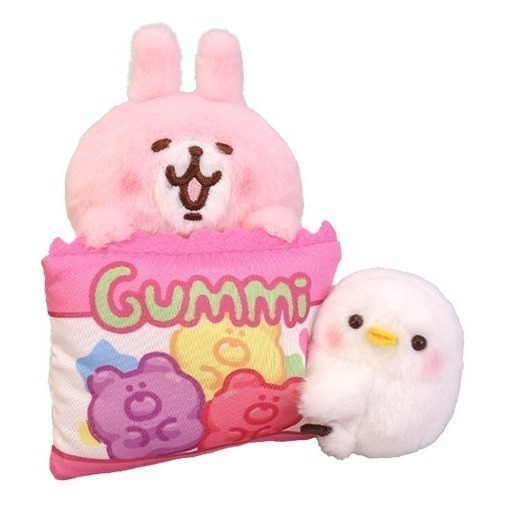 日本商品 現貨🐻布偶🍬玩偶 娃娃 卡娜赫拉的小動物 小熊軟糖 Gummy 糖果 期間限定 兔兔 P助-細節圖4