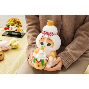 日本商品 現貨 mofusand☘️蛇年福袋 布偶 徽章 購物袋☘️2025 娃娃 玩偶 限定販售 貓福珊迪-細節圖2