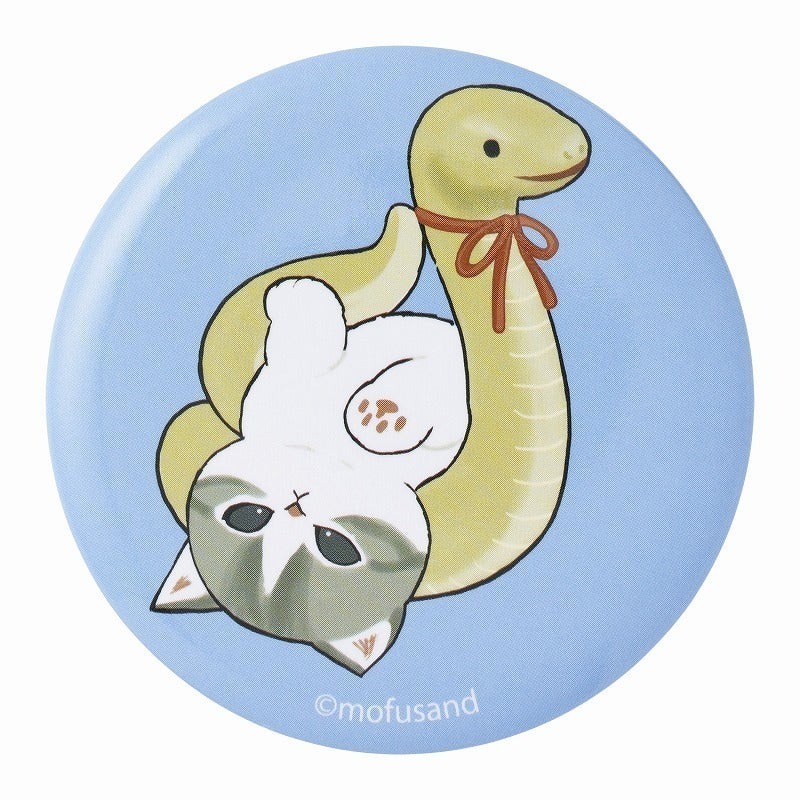 日本商品 現貨 mofusand☘️蛇年福袋 布偶 徽章 購物袋☘️2025 娃娃 玩偶 限定販售 貓福珊迪-細節圖6