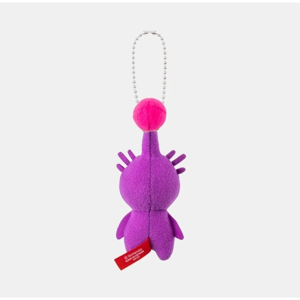 紫皮💕日本商品 現貨💜皮克敏 PIKMIN💜布偶 吊飾 任天堂 Nintendo 玩偶 娃娃 紫色-細節圖2