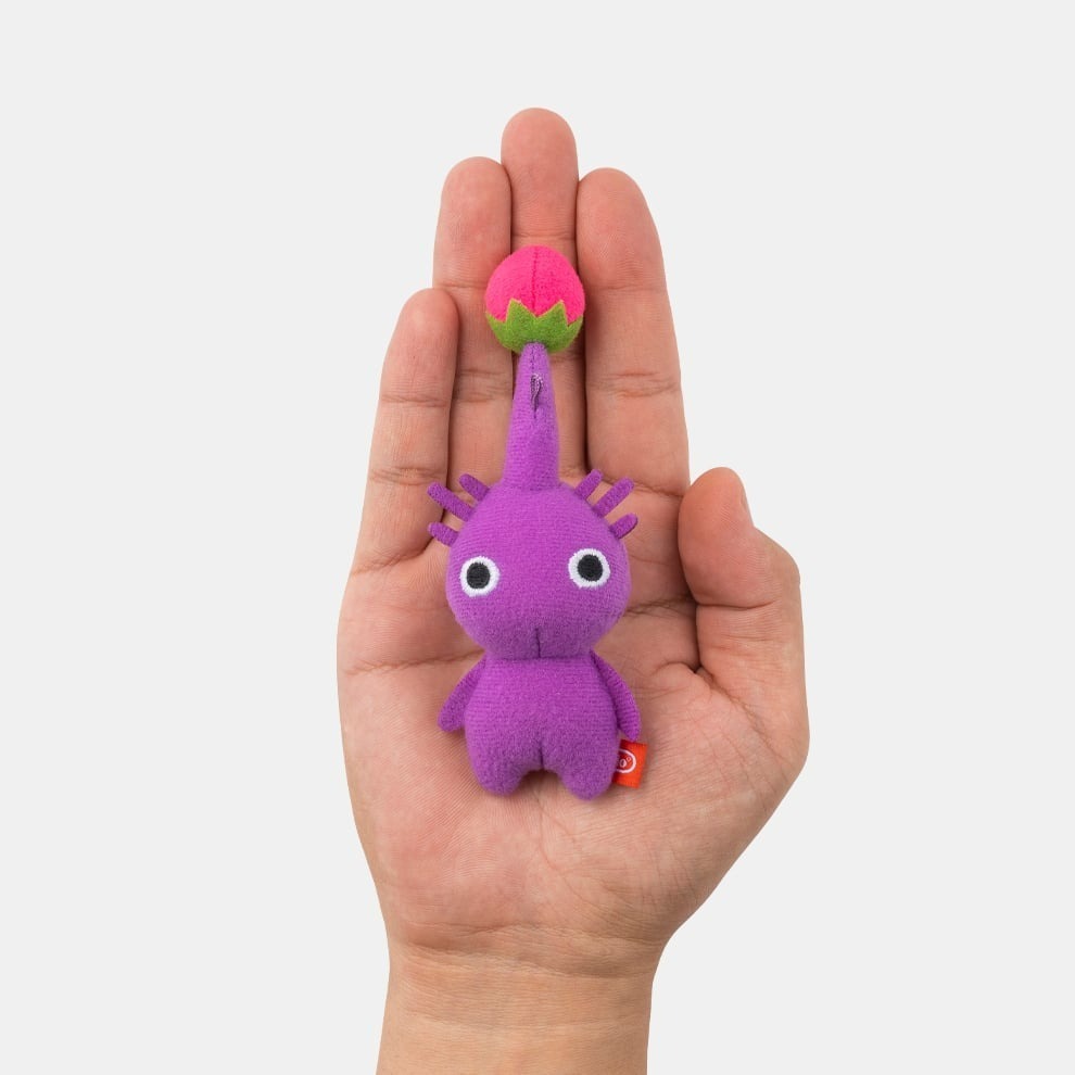 紫皮💕日本商品 現貨💜皮克敏 PIKMIN💜布偶 吊飾 任天堂 Nintendo 玩偶 娃娃 紫色-細節圖3