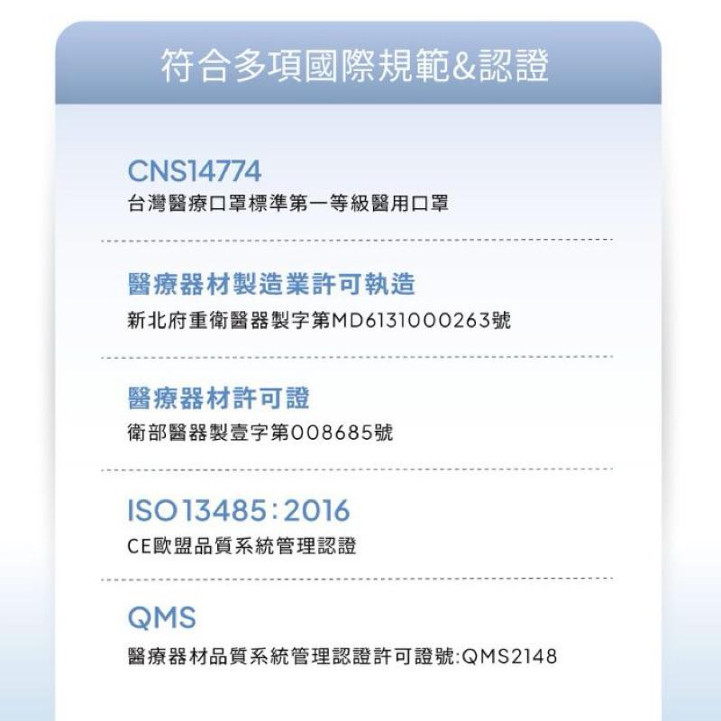［闆娘推薦］達特世醫用平面口罩-成人100入 滿版五色（各20片） 台灣製 現貨 MD雙鋼印-細節圖2