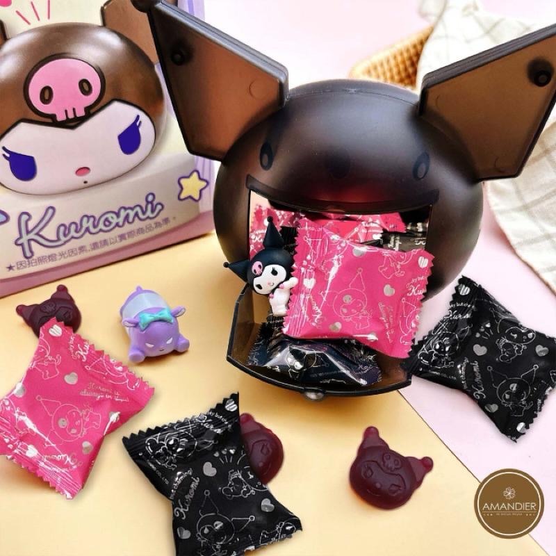 Kuromi酷洛米 收納模型桶軟糖(莓果風味)現貨 限量 2025最新 兒童節禮物-細節圖3
