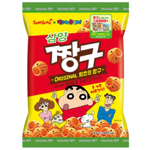 [KR/韓國代購] 預購 SAMYANG 三養 蠟筆小新聯名餅乾 115g 3包以上有優惠/ 삼양 짱구