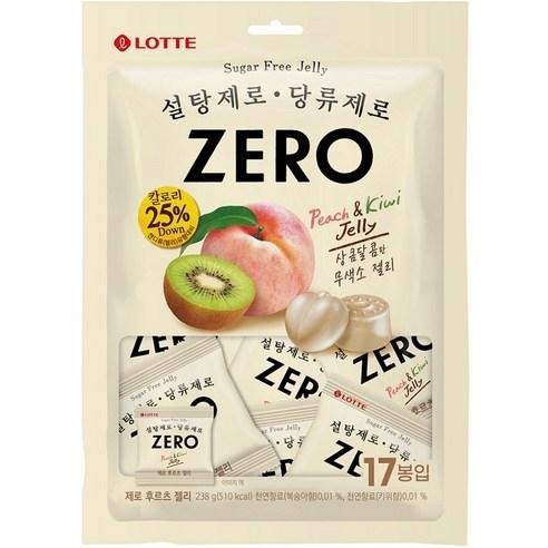 [KR/韓國代購] LOTTE 韓國樂天 Zero 零砂糖 水果軟糖 /롯데제과 제로 후르츠 젤리
