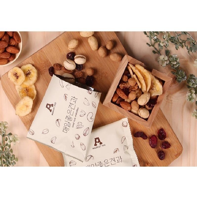 [KR/韓國代購] 預購 Market700 韓國堅果隨身包 零售 / 매일좋은견과 (1봉지)-細節圖2