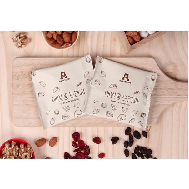 [KR/韓國代購] 預購 Market700 韓國堅果隨身包 零售 / 매일좋은견과 (1봉지)-細節圖3