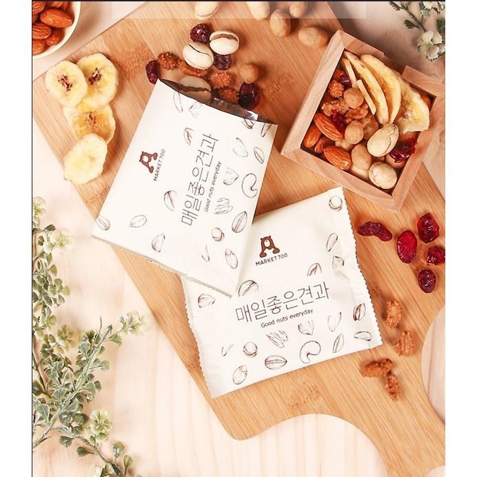 [KR/韓國代購] 預購 Market700 韓國堅果隨身包 零售 / 매일좋은견과 (1봉지)-細節圖5