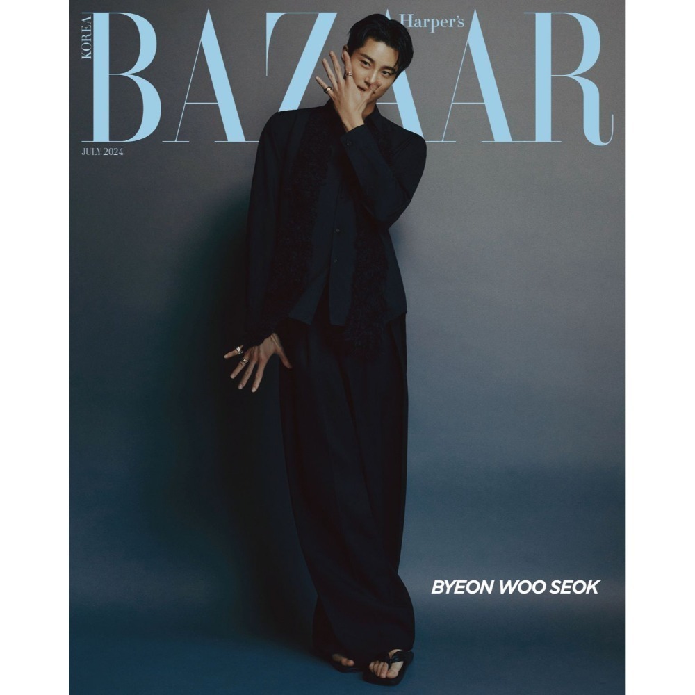 [KR/韓國代購] 預購 邊佑錫 韓版 HARPER`S BAZAAR 七月雜誌 有小卡4張！ 預計7/10開始出貨-規格圖5