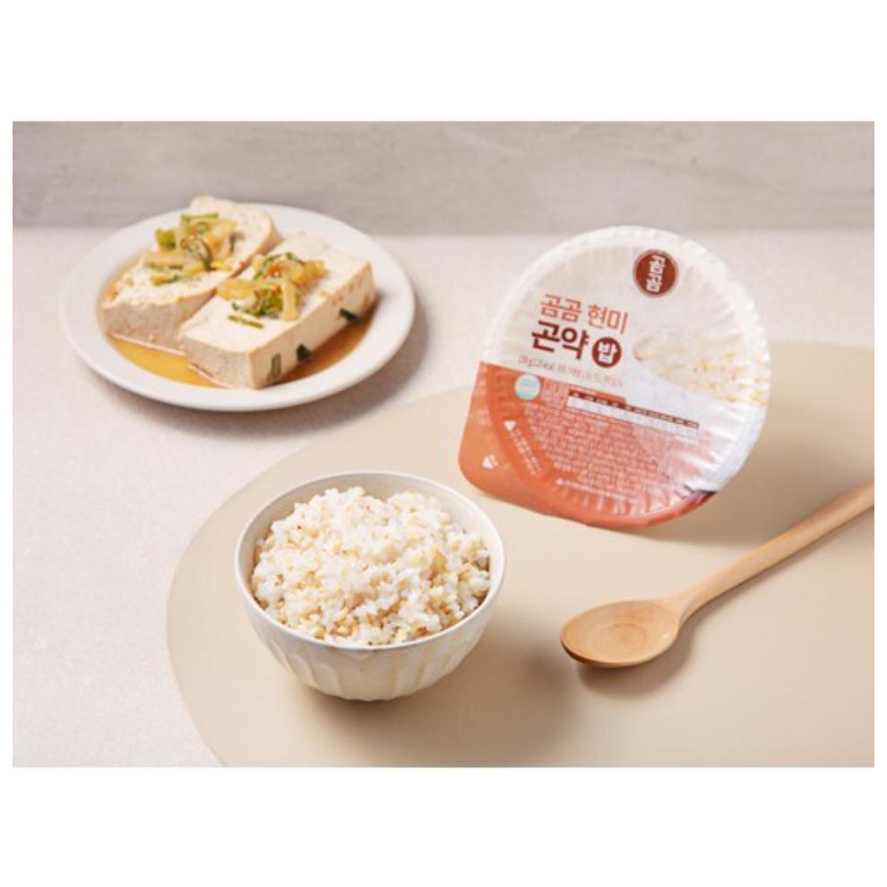 [KR/韓國代購] 現貨最後4個 gomgom 即食飯 糙米蒟蒻飯/곰곰 현미 곤약밥 150g-細節圖3