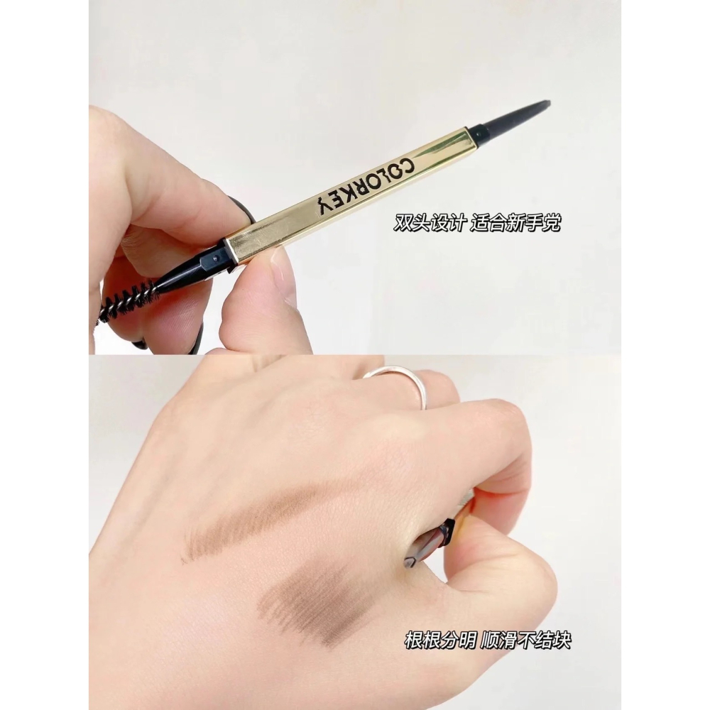 柯拉琪5色眉筆 防水 防暈染 新手彩妝 霧感眉筆 小紅書 源頭工廠拿貨 超優惠 學生彩妝 彩妝師自用款-細節圖3