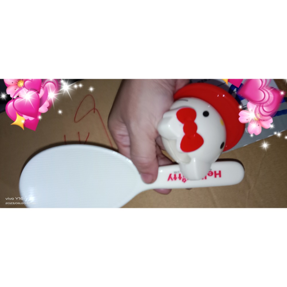 漂亮Hello Kitty 飯匙一個-細節圖2