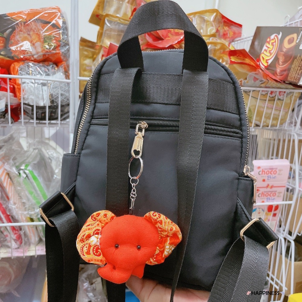 泰國 手工大象頭鑰匙圈-細節圖4