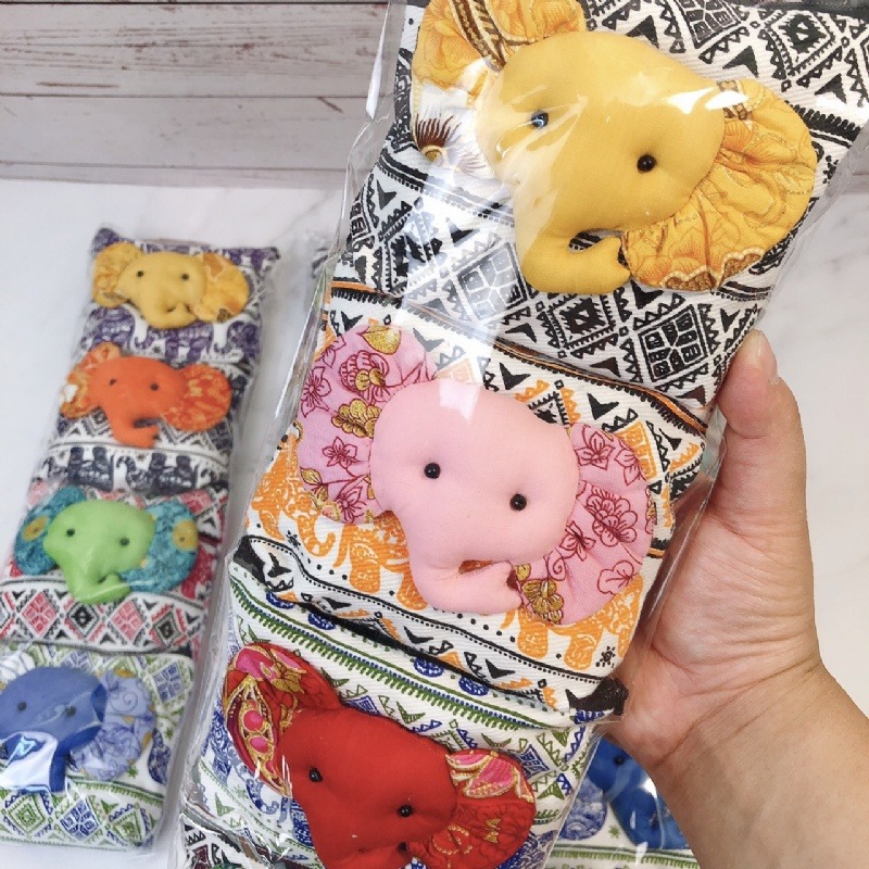 泰國 大象拉鍊包一條四入 (中號)-細節圖2