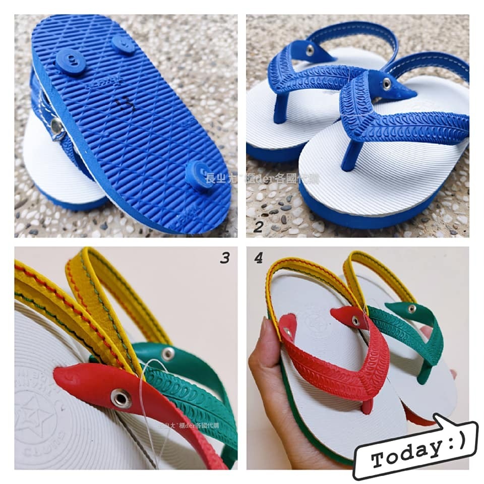 泰國超可愛復古兒童夾腳拖鞋-細節圖4