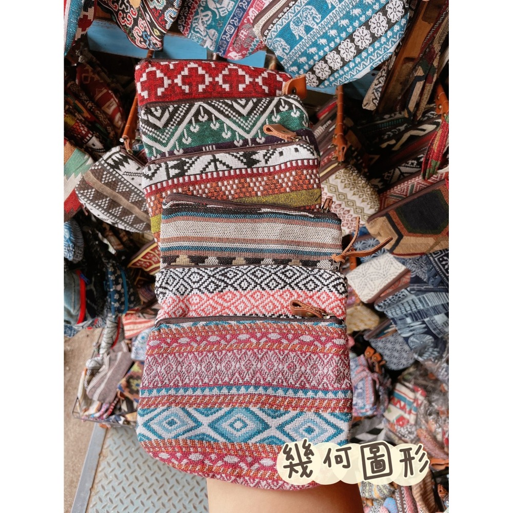 泰國連線🇹🇭手工棉質圖騰零錢包-細節圖2