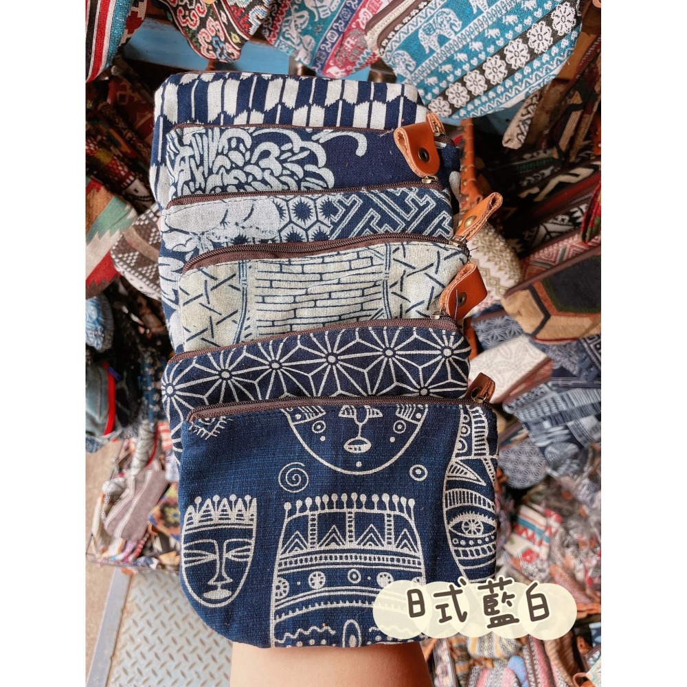 泰國連線🇹🇭手工棉質圖騰零錢包-細節圖3