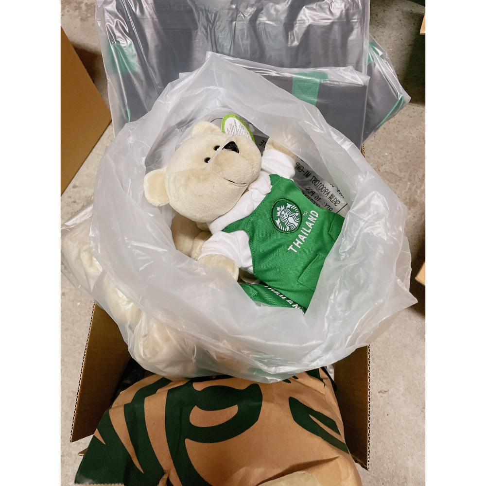 泰國 星巴克限定Bearista熊熊+手提單肩包-細節圖4