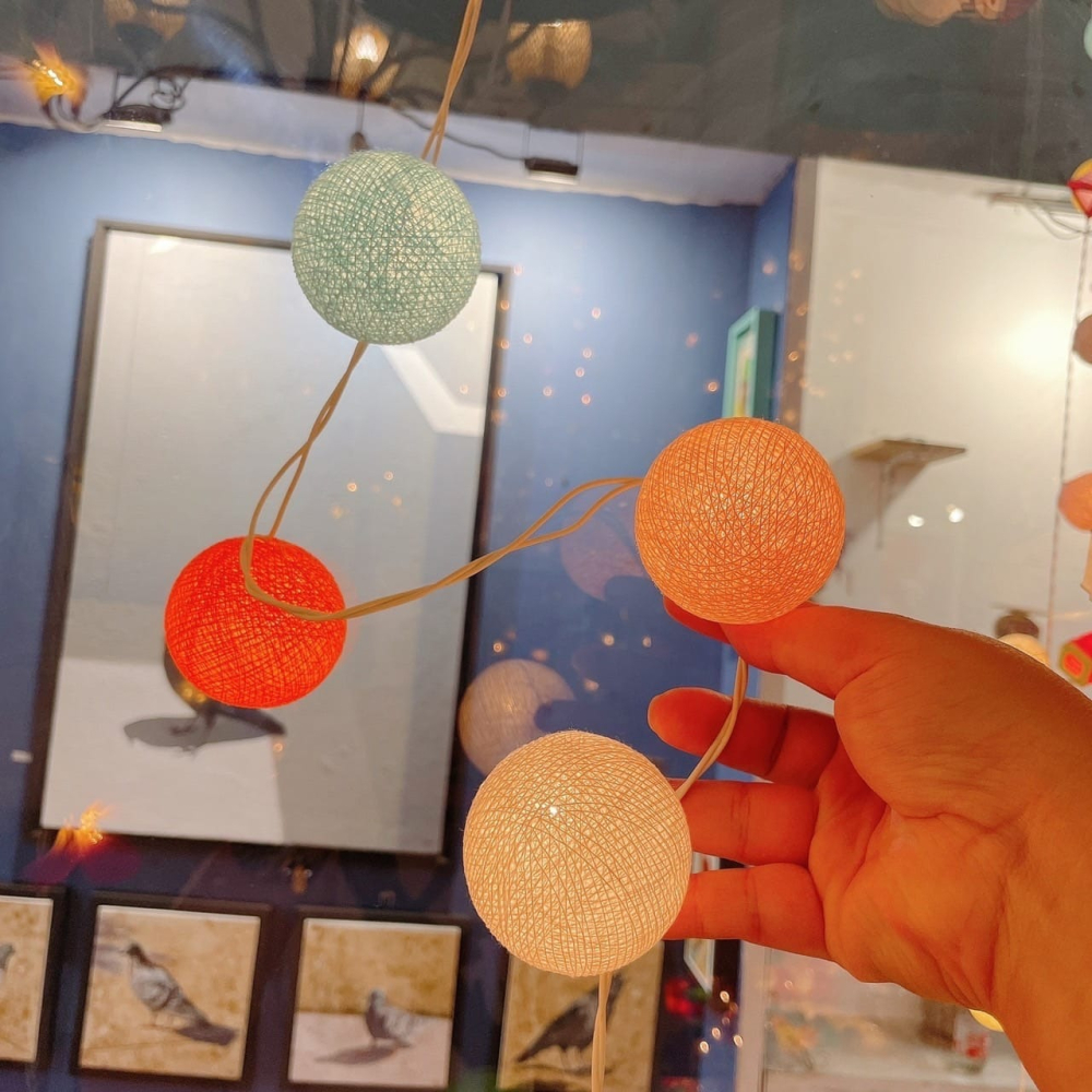 泰國連線🇹🇭夢幻馬卡龍療癒球燈-細節圖3