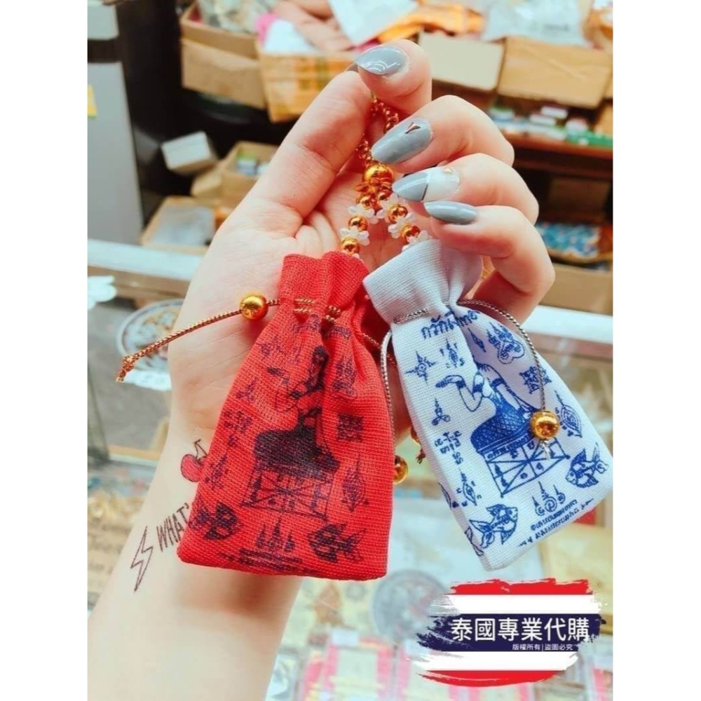 泰國龍婆本🐲 招財女神、水晶晶經文錢袋-細節圖2