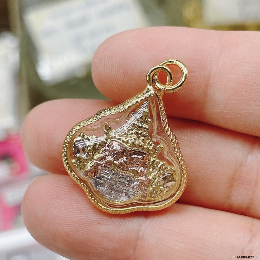 泰國連線🇹🇭 龍婆本加持🐲拉胡天神吊墜-細節圖3