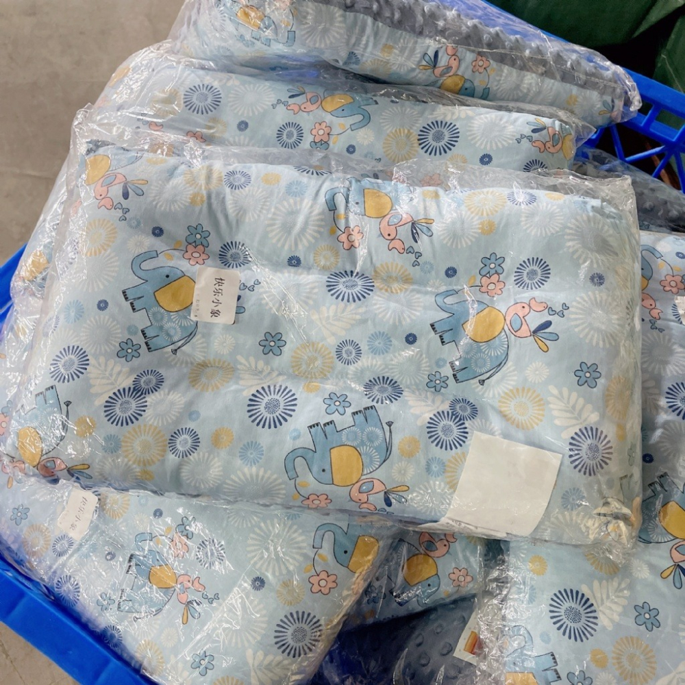 【數量有限，售完為止】 可愛大象豆豆枕(30*50cm)-細節圖2