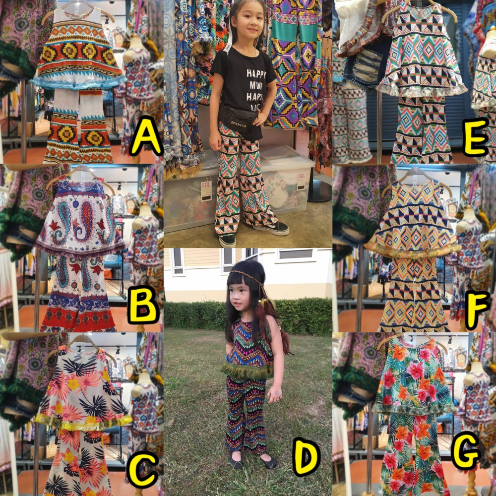 泰國連線🇹🇭圖騰兒童套裝-A-細節圖2