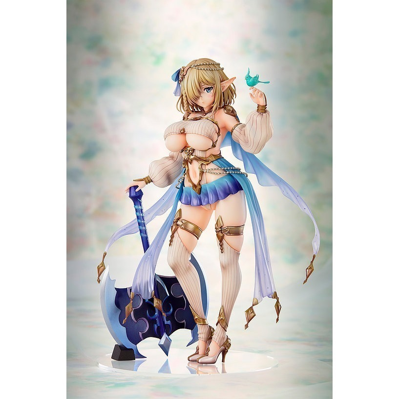 【現貨】VERTEX 魔太郎 精靈村 第5村人 庫庫魯 16 PVC 豪華版(替換臉+特製底座+A3掛畫)-細節圖2