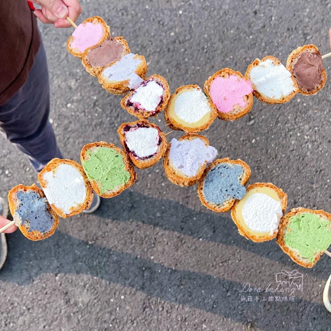 韓式綜合冰心泡芙（獨立包裝小巧可愛）-細節圖2