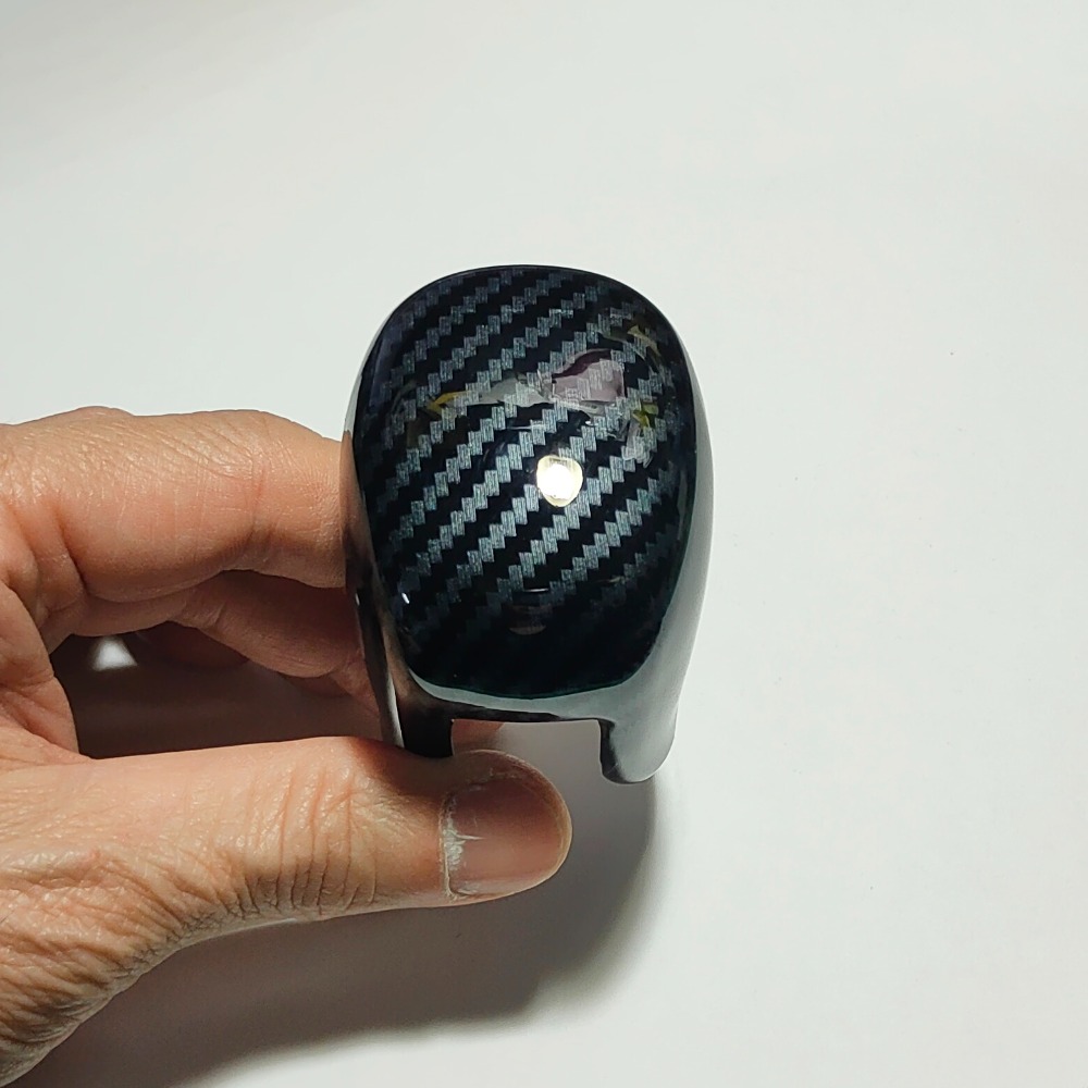 ●傻蝦舖● HONDA 新3代 HRV 排檔頭 排檔桿保護蓋 本田●台灣現貨● abs 碳纖 HRV 改裝-規格圖6