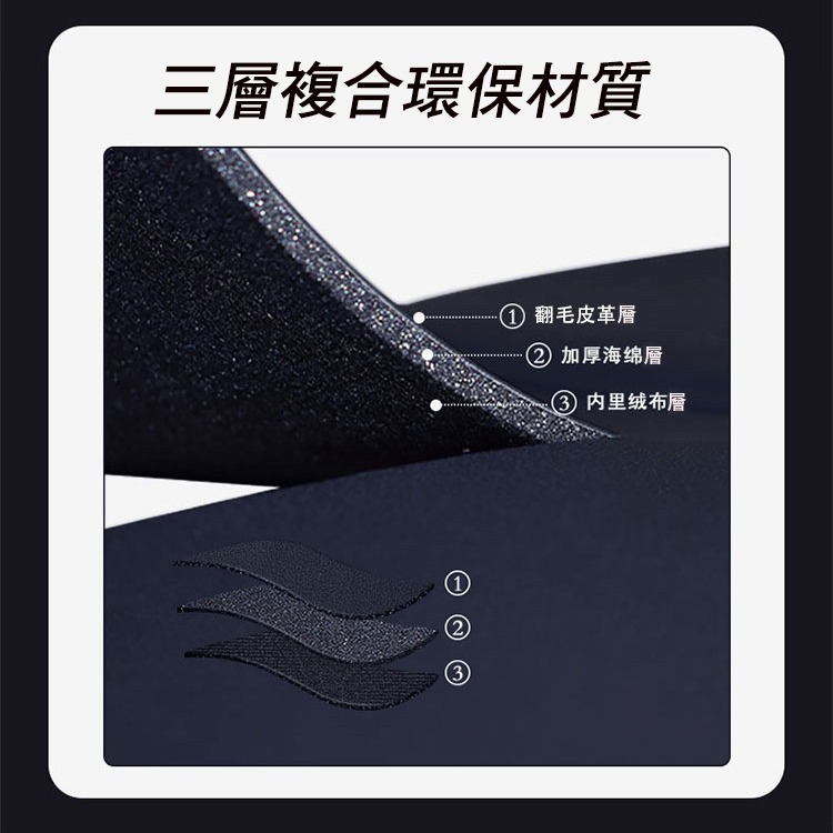 🚗傻蝦舖🚗 適用 台灣 MG HS / ZS 後背椅防踢墊 立體字夜光標 ●台灣現貨● 高品質合成皮革款-細節圖7