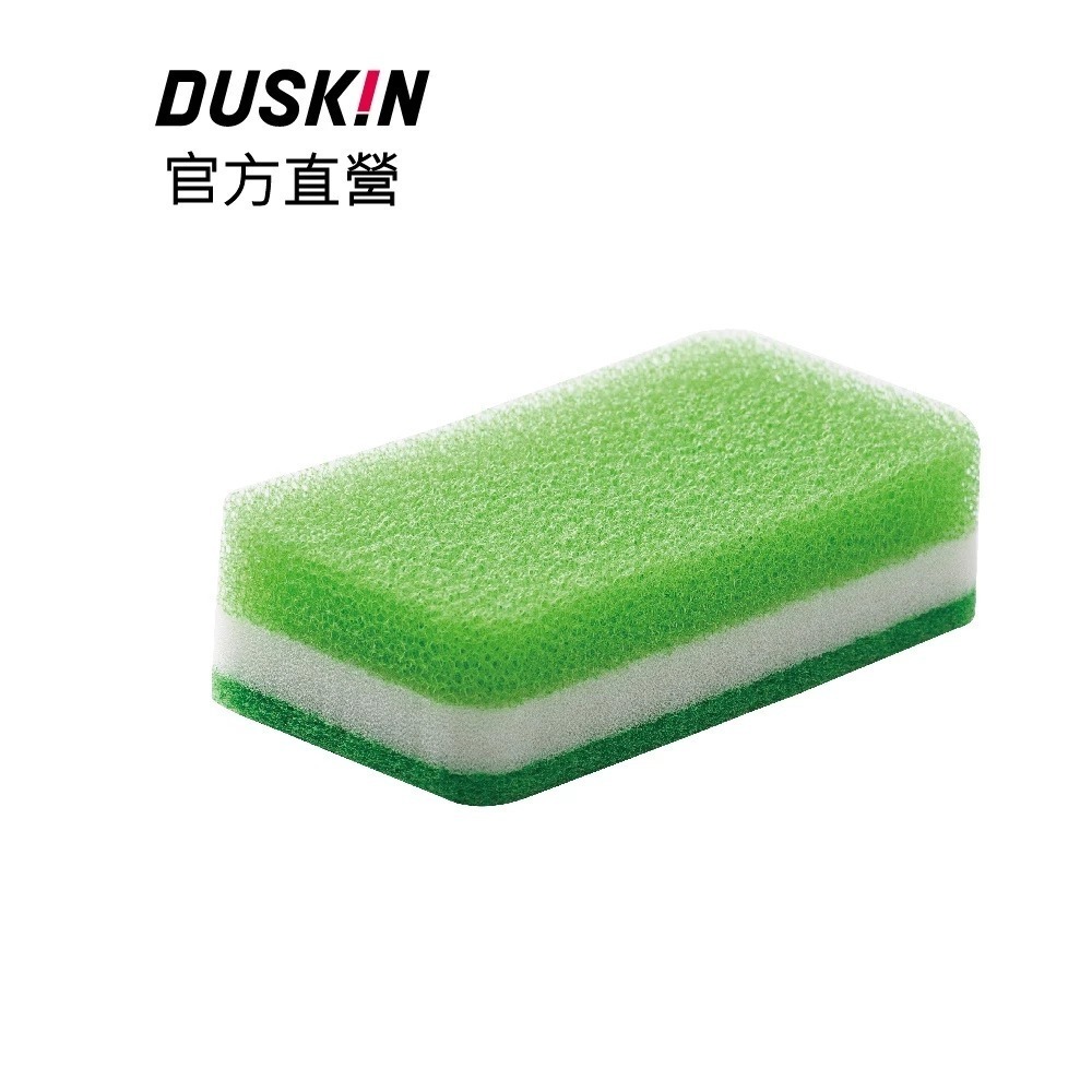 買一送一【DUSKIN樂清】抗菌菜瓜布/單入(共2入)-細節圖2