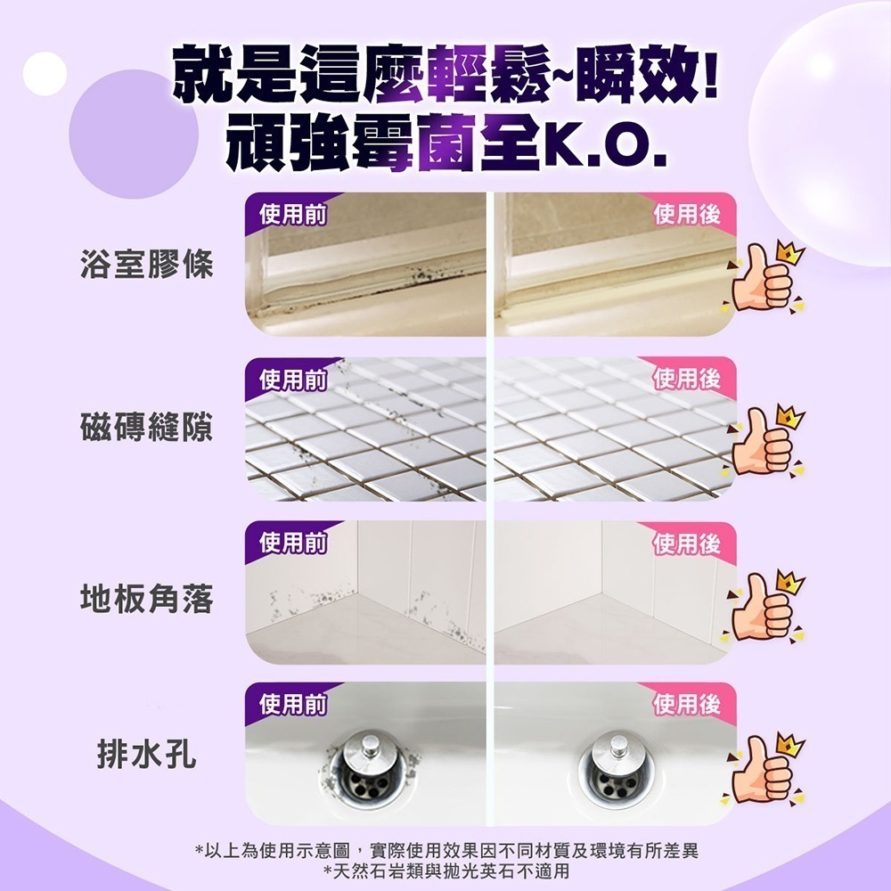 DUSKIN 霉除MAX 速效除霉劑750g-細節圖5