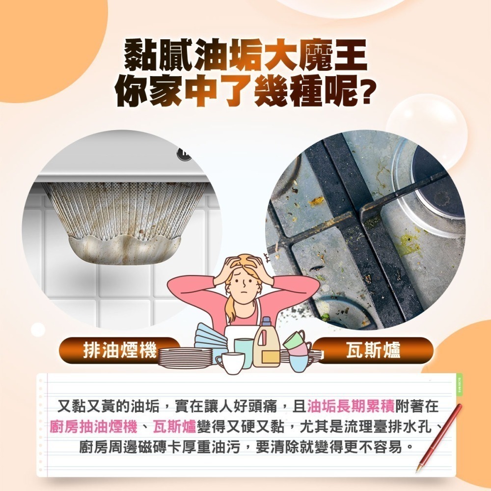 【DUSKIN樂清】亮廚MAX 廚房清潔劑 750g-細節圖3