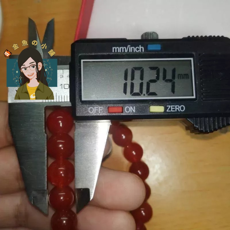 【🐠金魚の小舖】10mm紅瑪瑙手串 現貨 台灣出貨-細節圖5