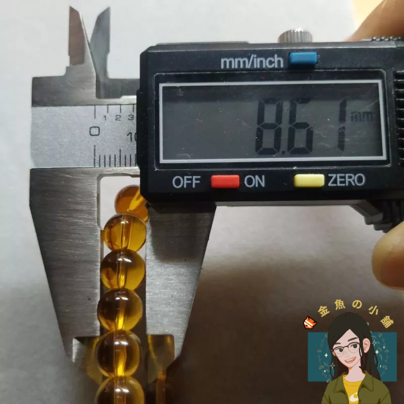 【🐠金魚の小舖】 8mm 黃水晶手珠 黃水晶手串-細節圖2